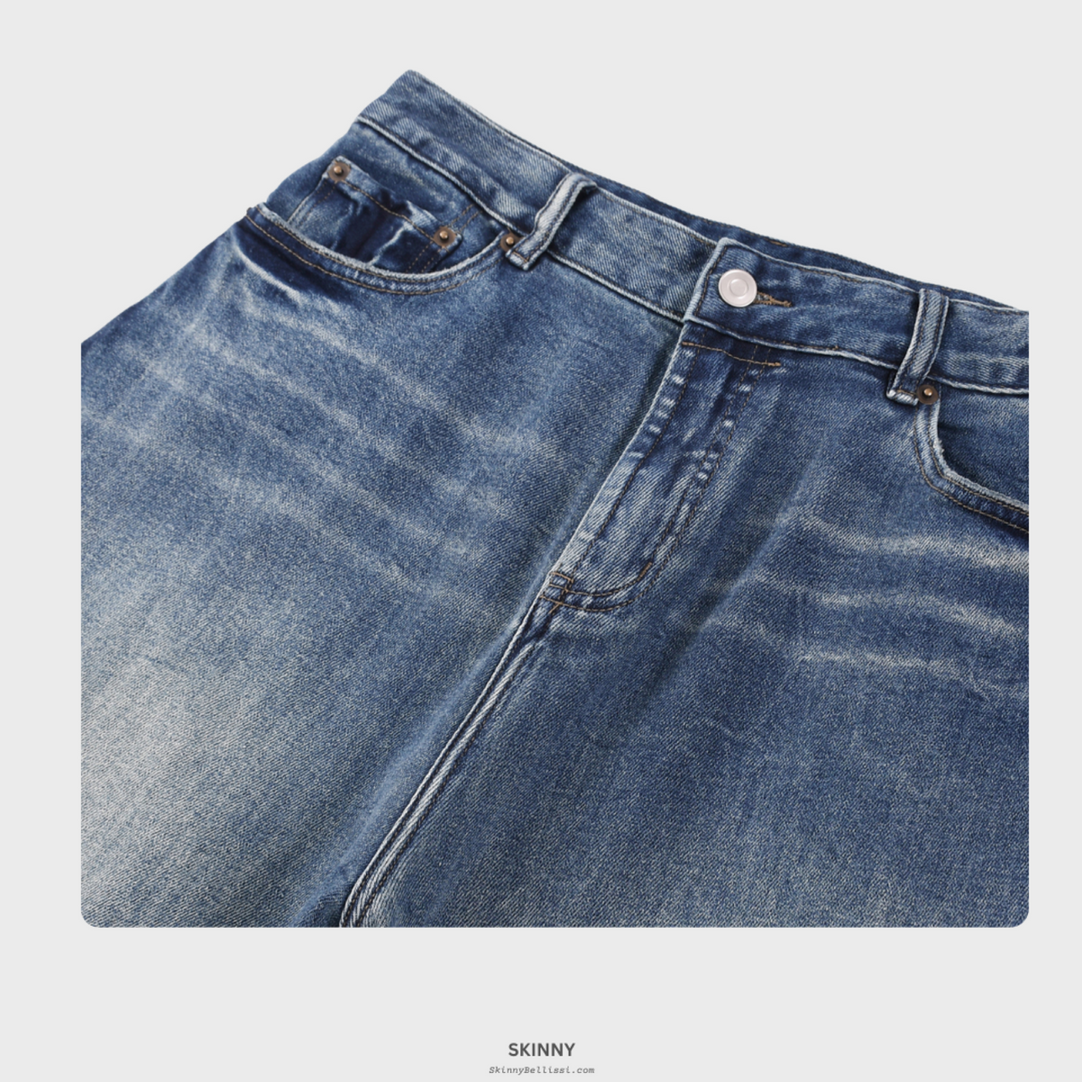 Sun Fade Heavyweight Denim Jeans