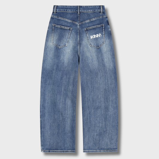 Sun Fade Heavyweight Denim Jeans