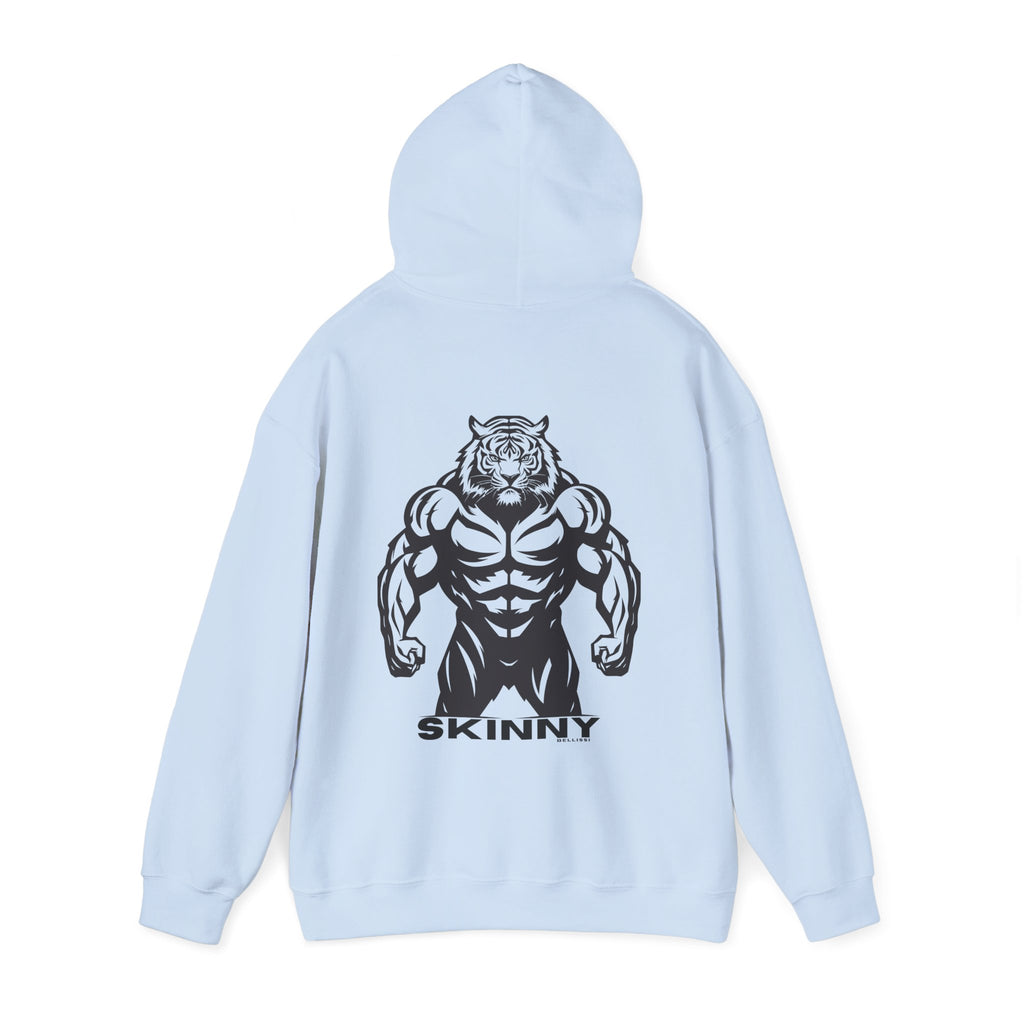 Skinny | Muscle tiger graphic hoodie