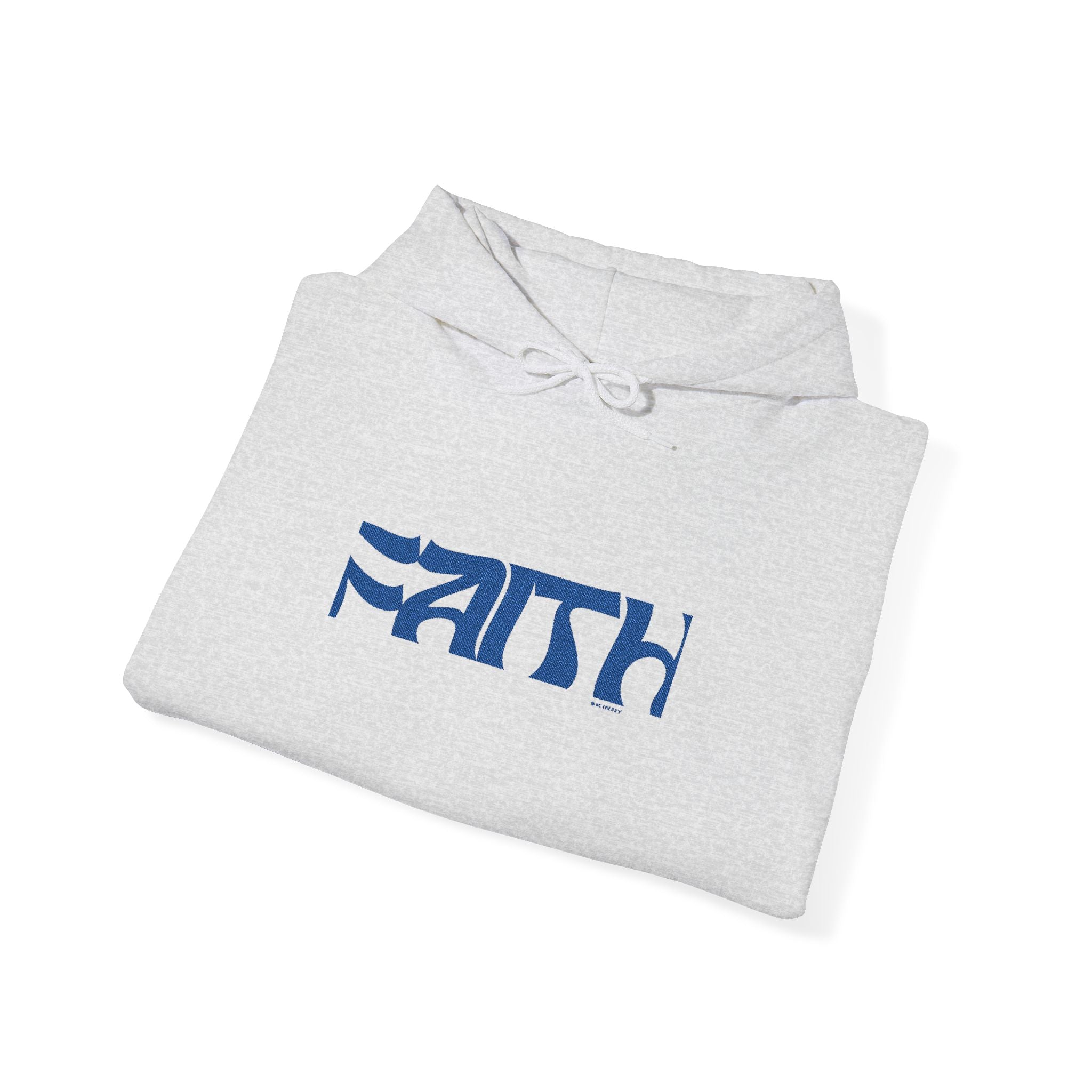 Skinny | Faith embroidered graphic hoodie