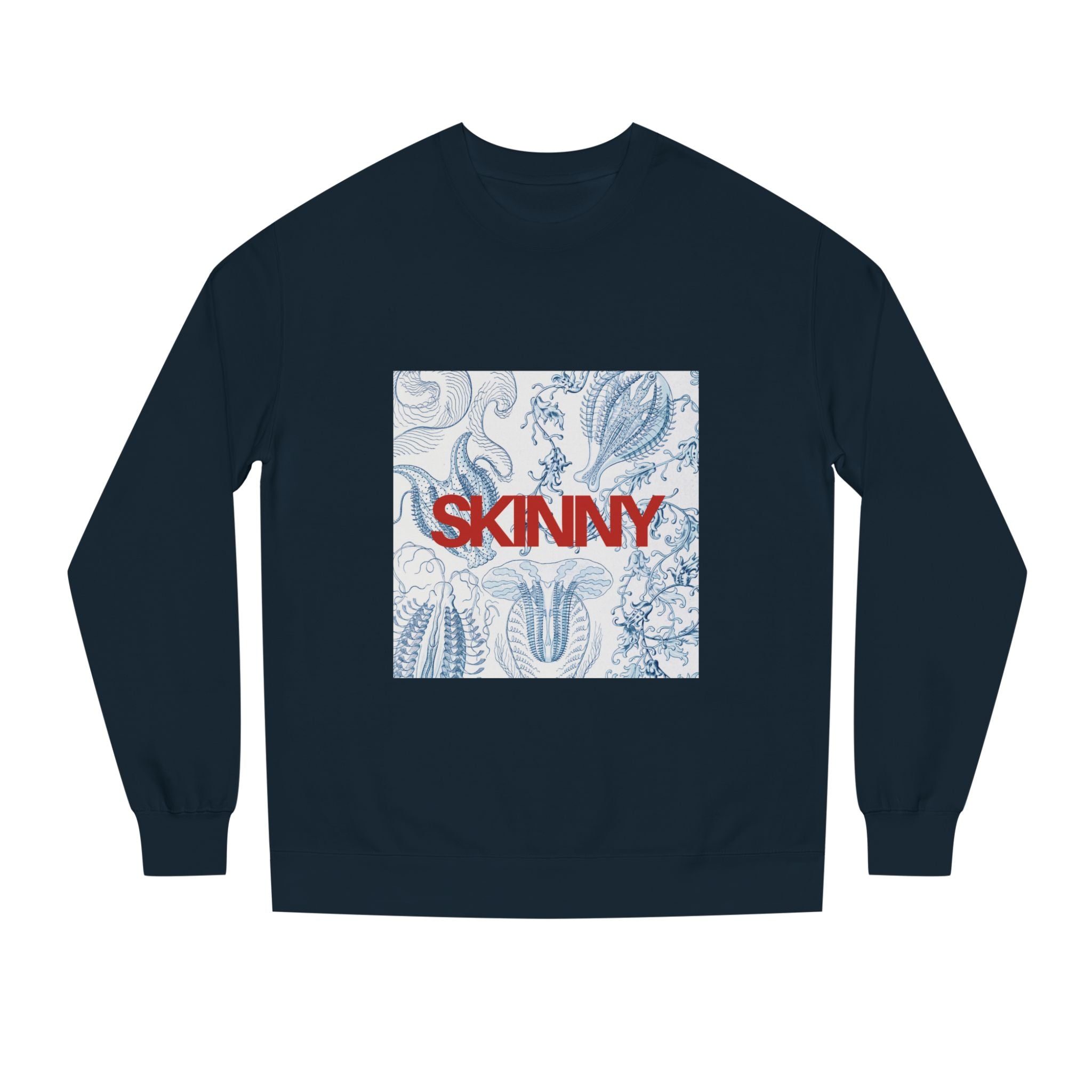 Skinny | Graphic print sweater
