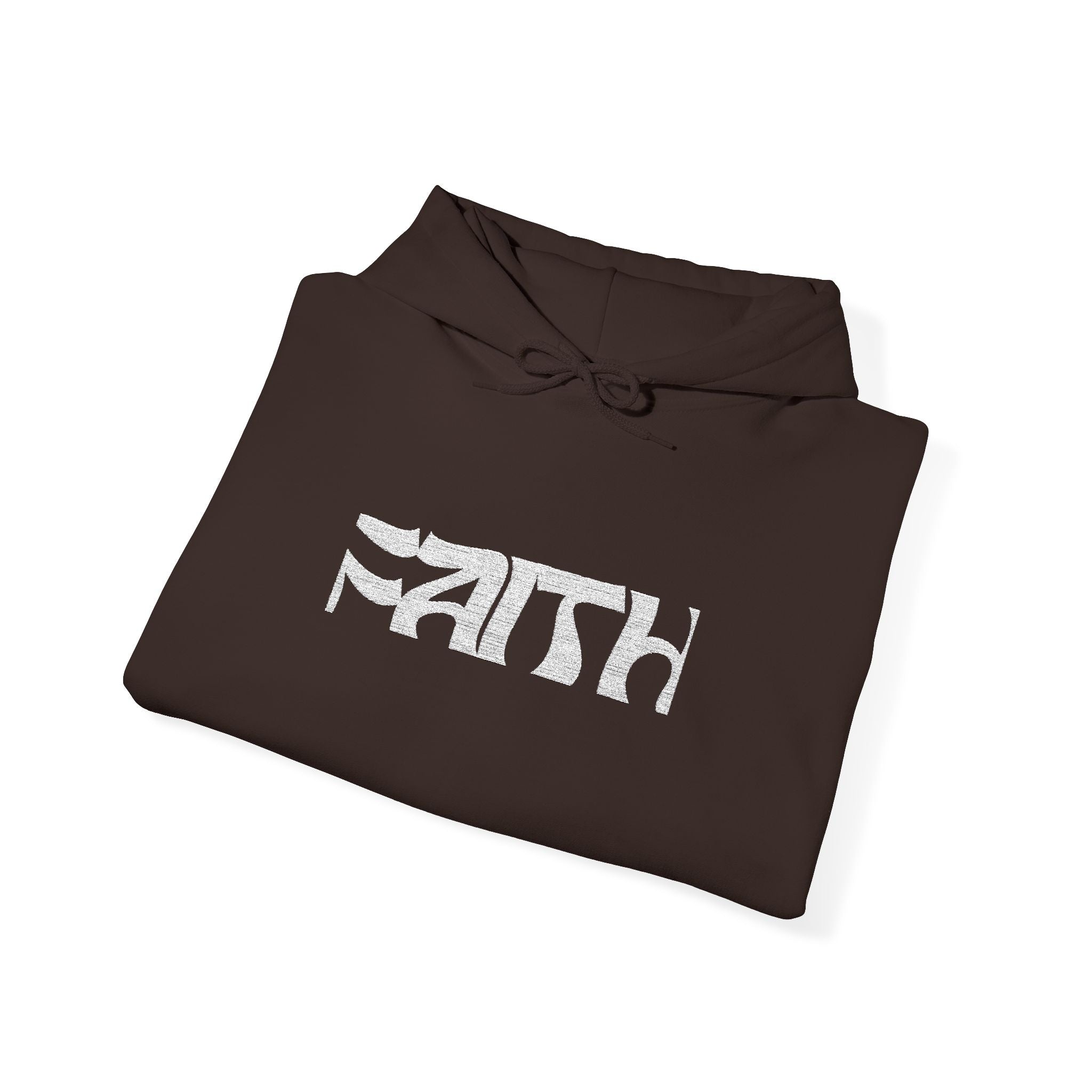 Skinny | Faith embroidered graphic hoodie