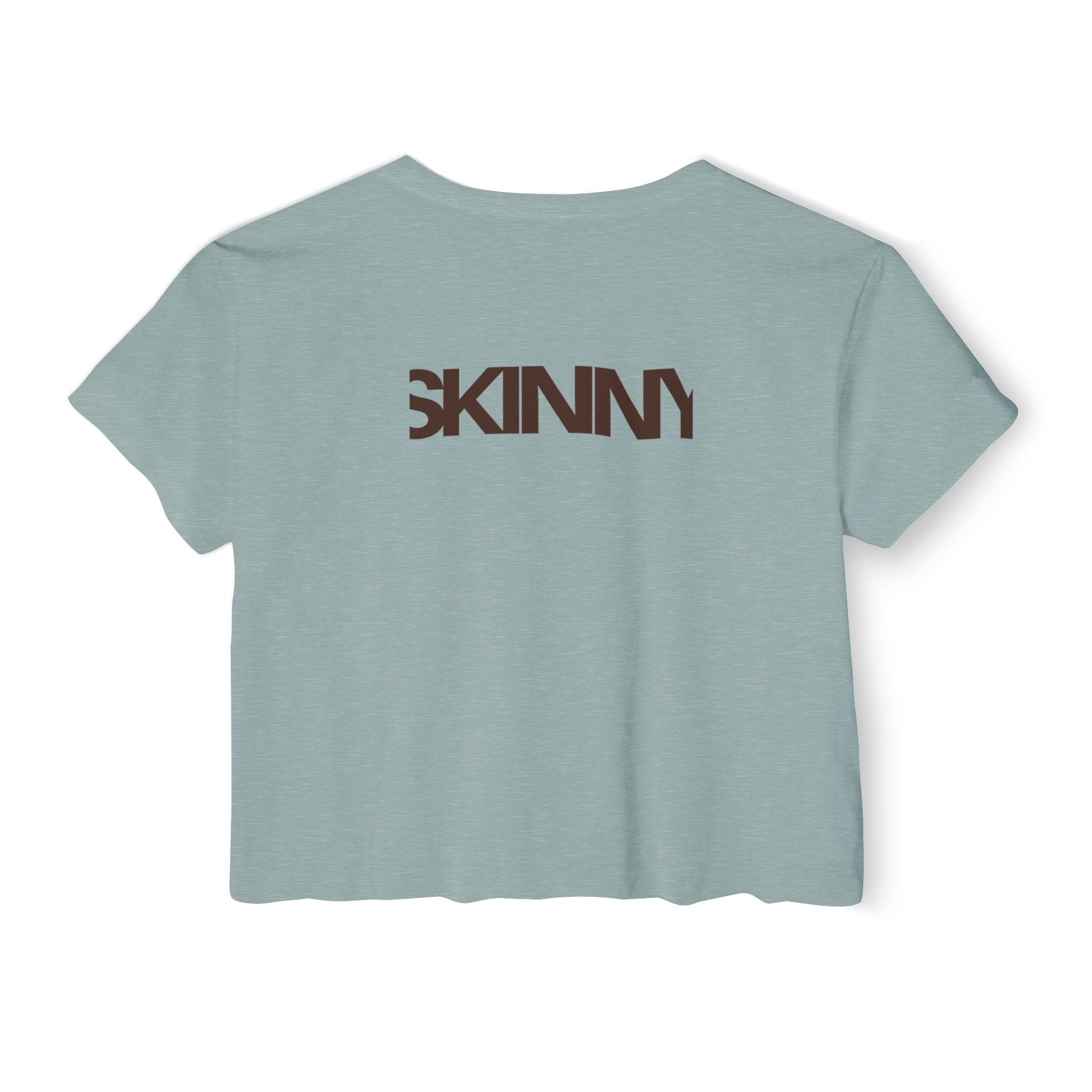 Skinny | Graphic cropped T-shirt
