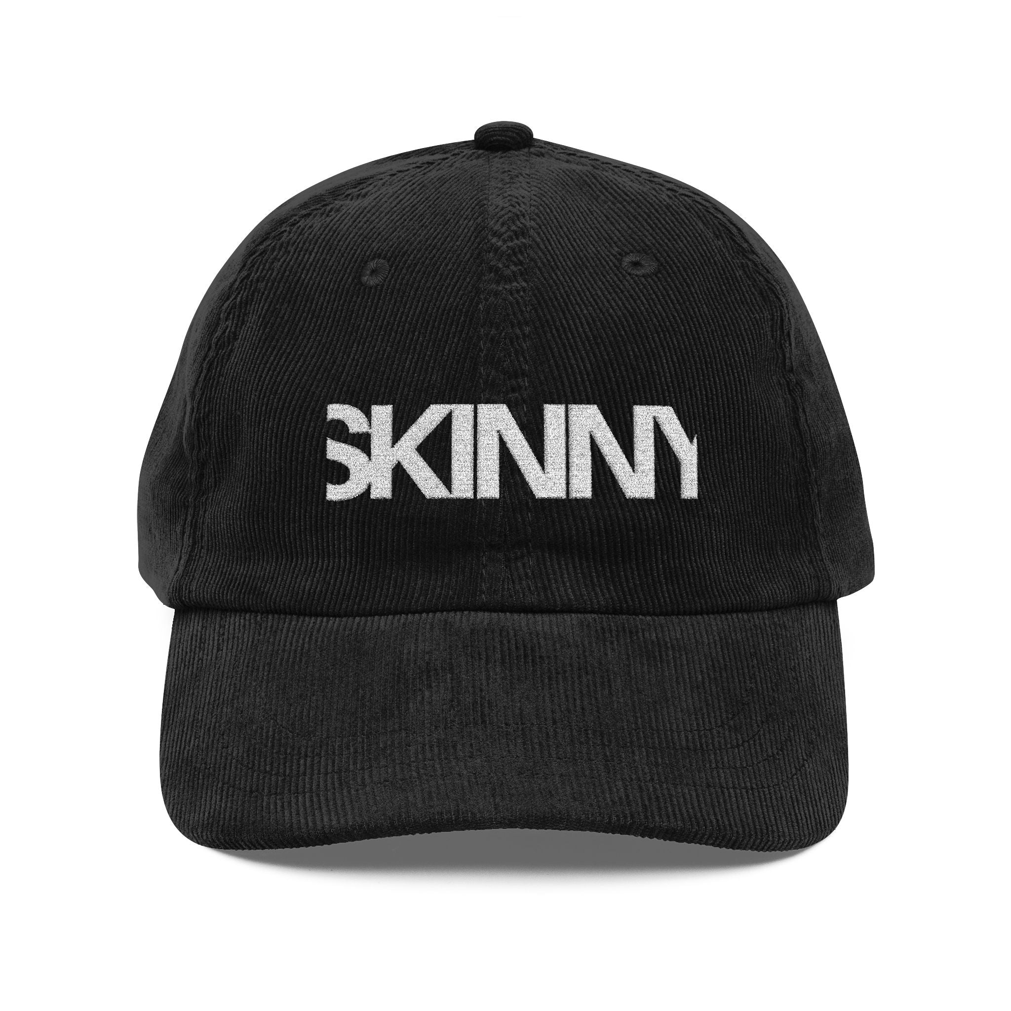 Skinny | Embroidered corduroy cap