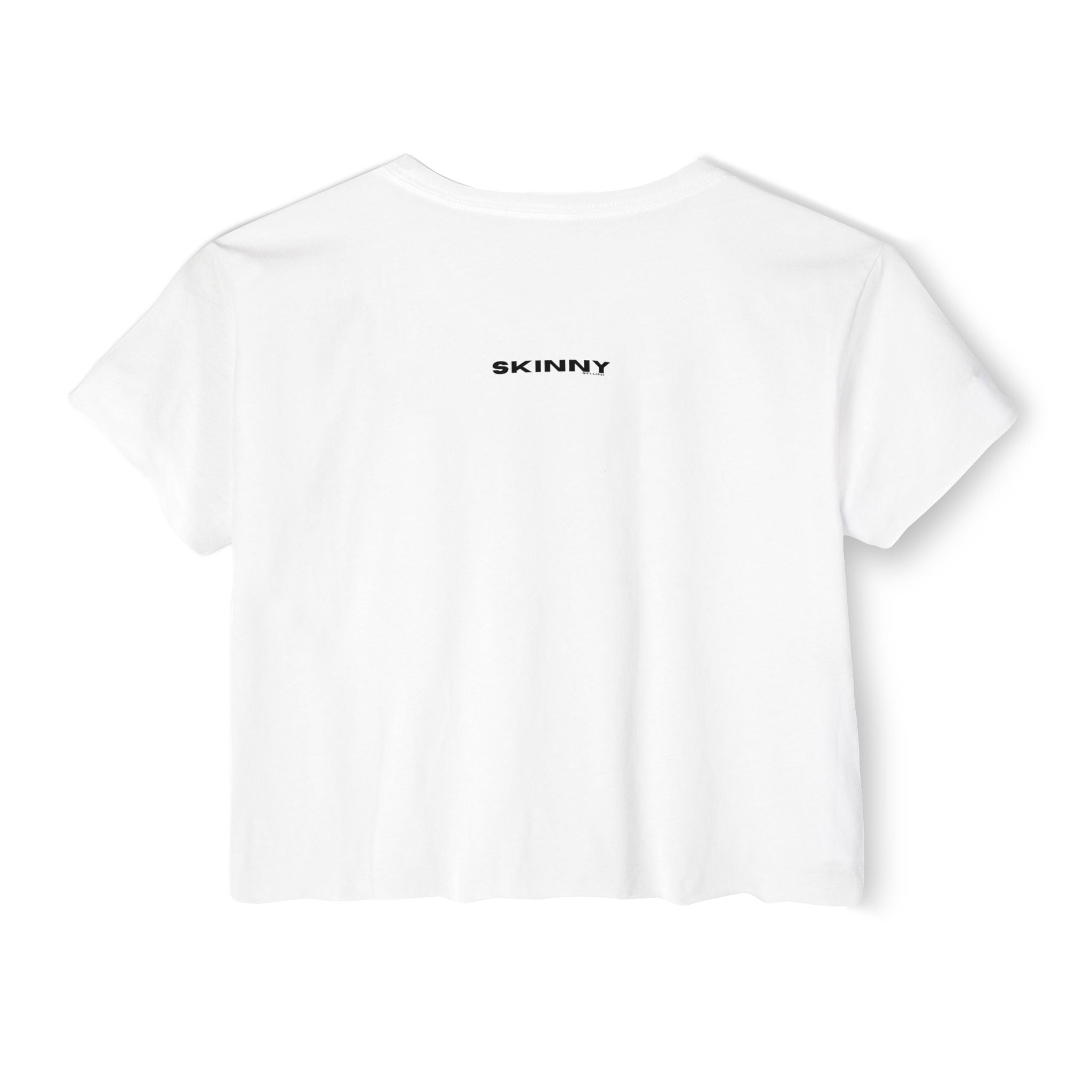 Skinny | Graphic cropped T-shirt