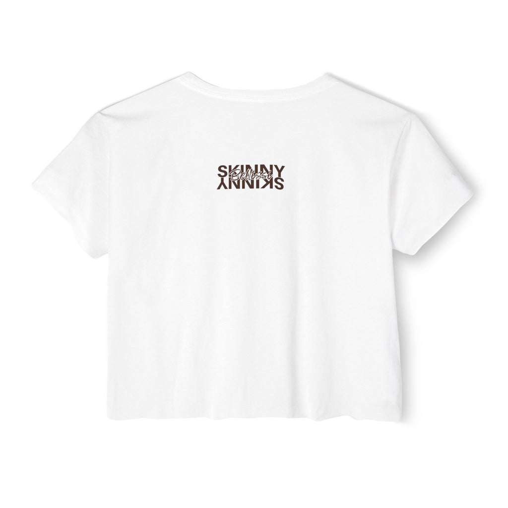 Skinny | Brooklyn records cropped T-shirt