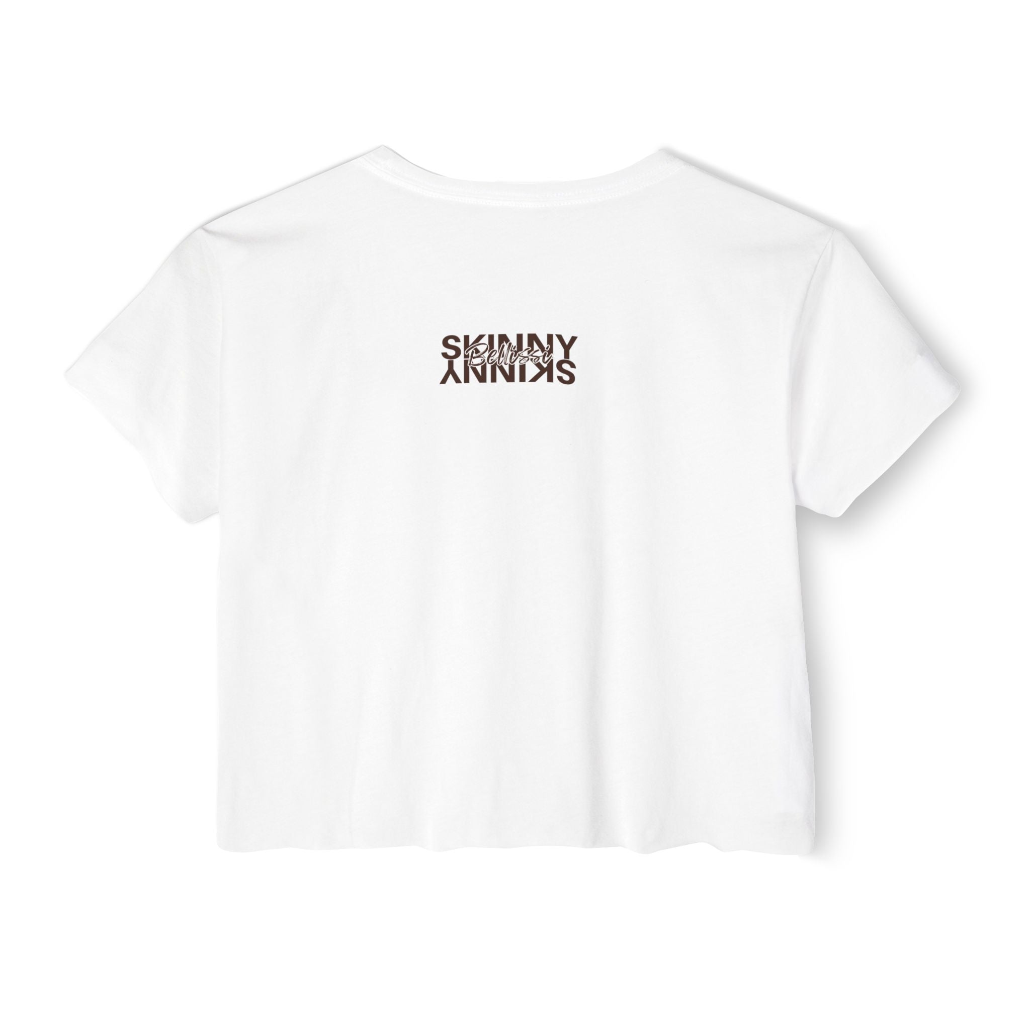 Skinny | Brooklyn records cropped T-shirt