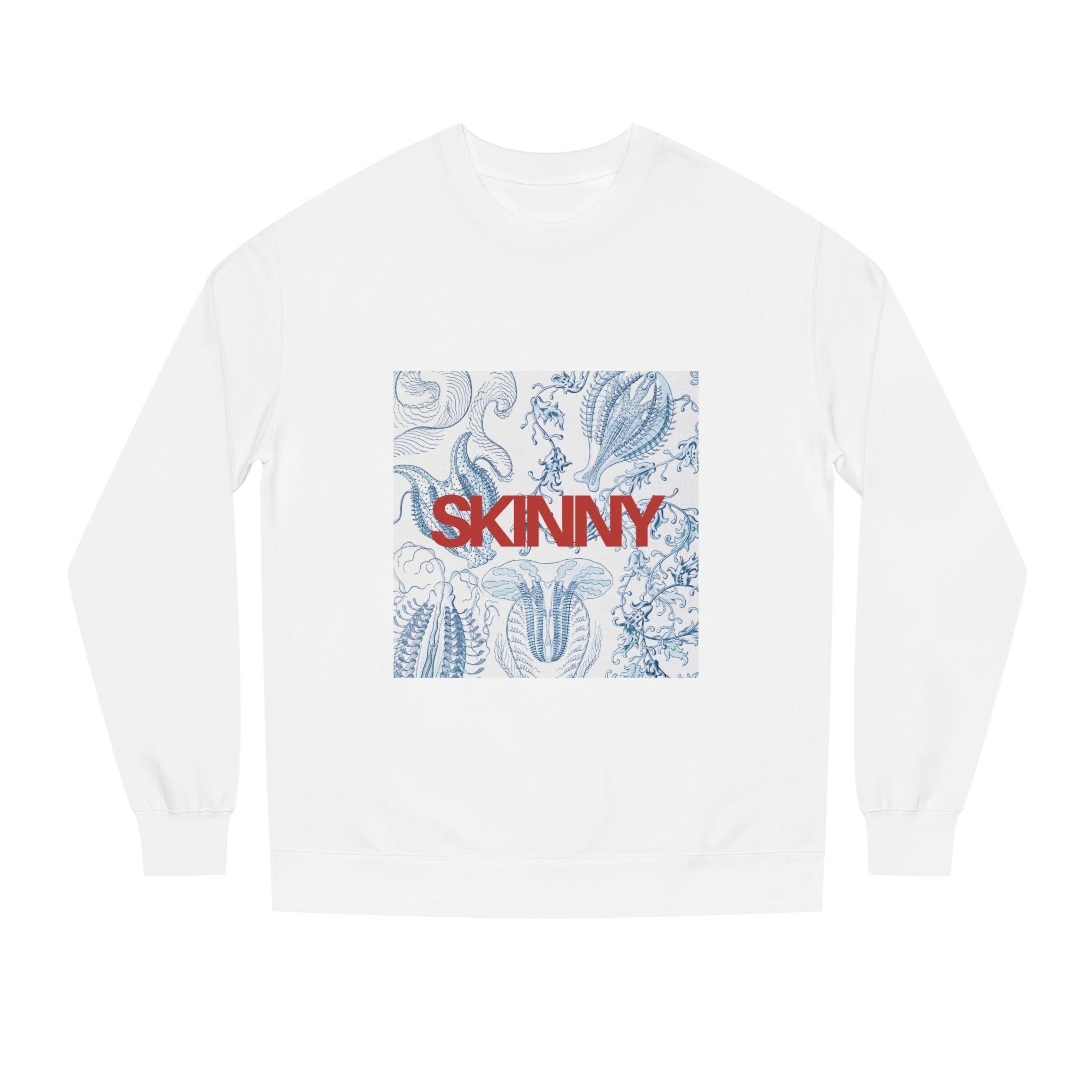 Skinny | Graphic print sweater