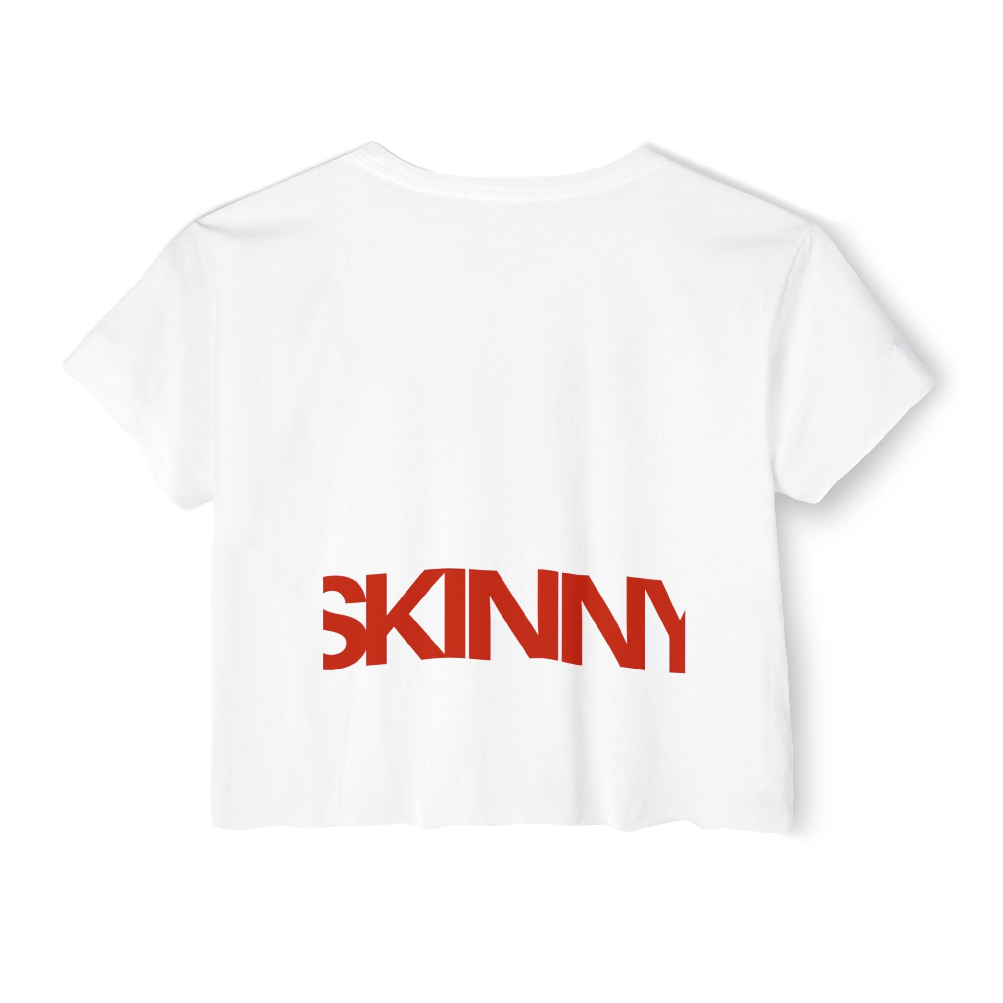 Skinny | Animal print cropped T-shirt