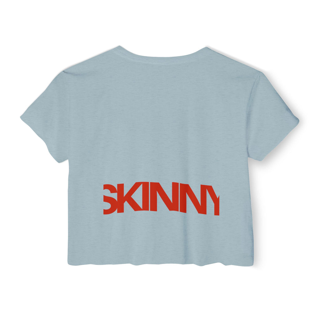 Skinny | Animal print cropped T-shirt