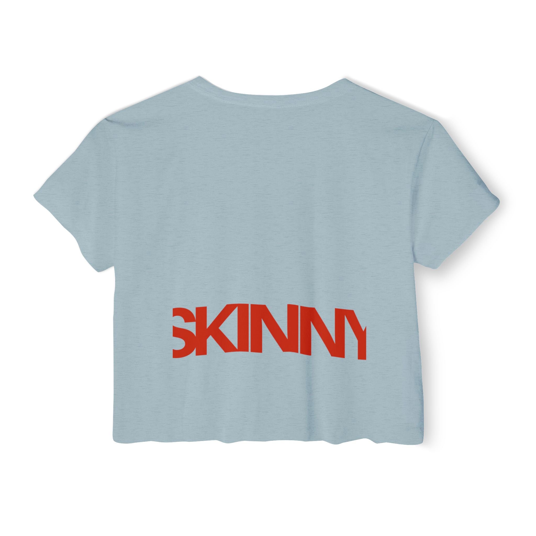 Skinny | Animal print cropped T-shirt