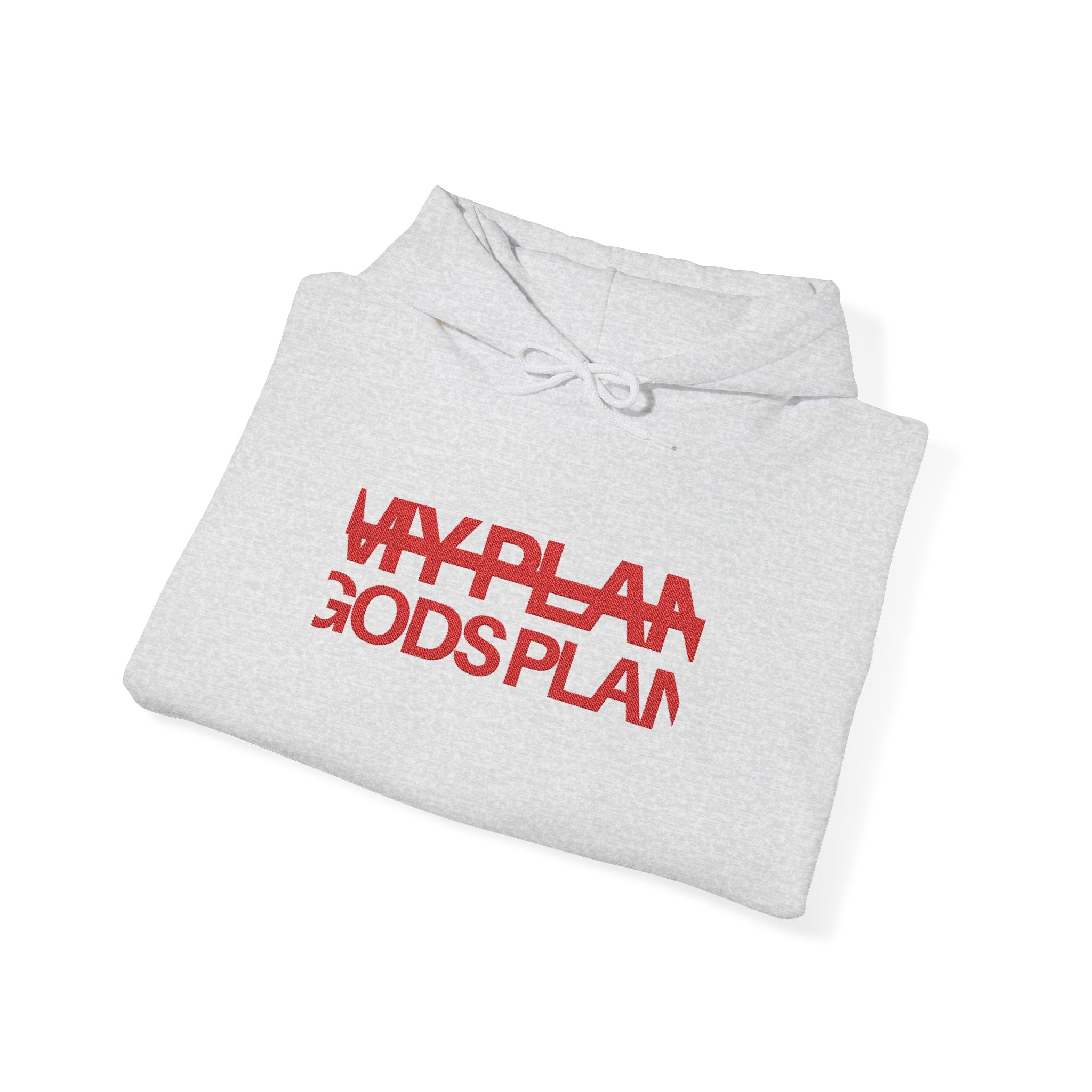 Skinny | Embroidered Gods plan Christian hoodie