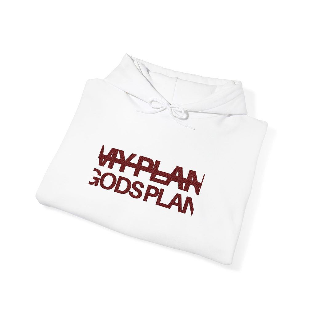 Skinny | Embroidered Gods plan Christian hoodie