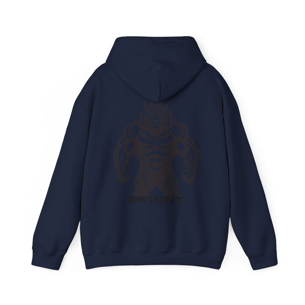 Skinny | Muscle tiger graphic hoodie