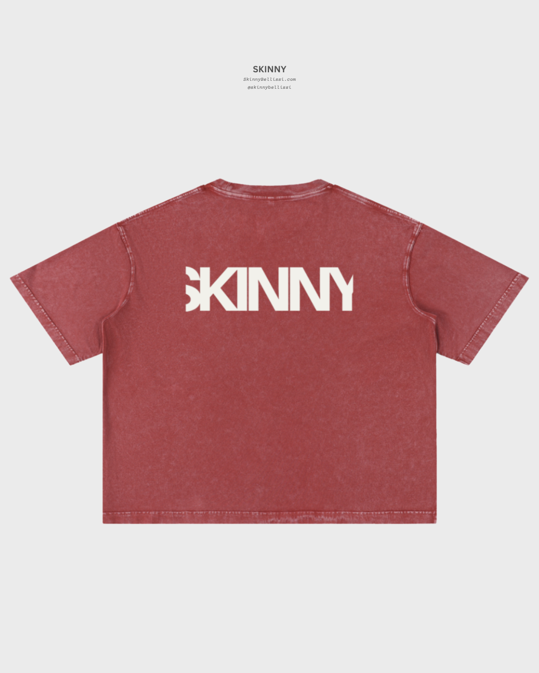 Mineral Wash Boxy Cotton T-Shirt