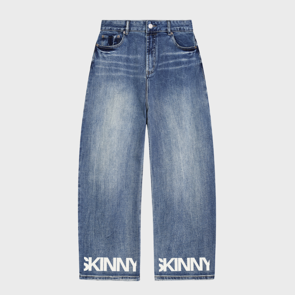 Sun Fade Heavyweight Denim Jeans