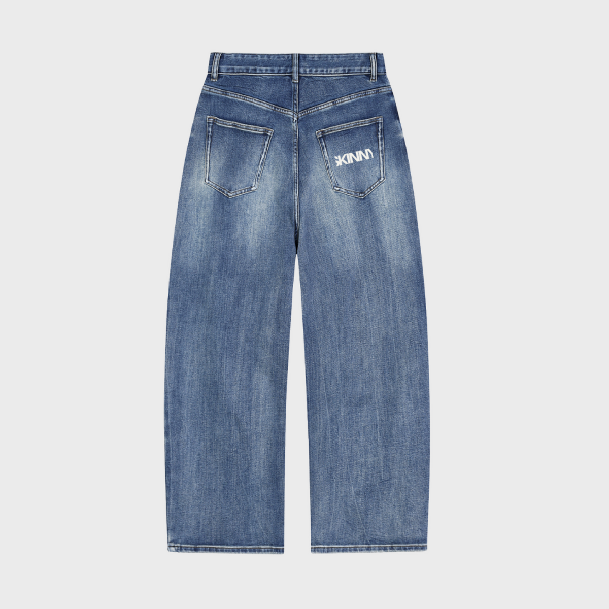 Sun Fade Heavyweight Denim Jeans