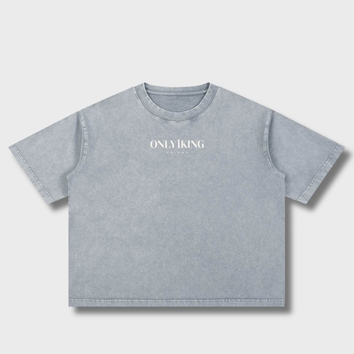 Mineral Wash Boxy Cotton T-Shirt