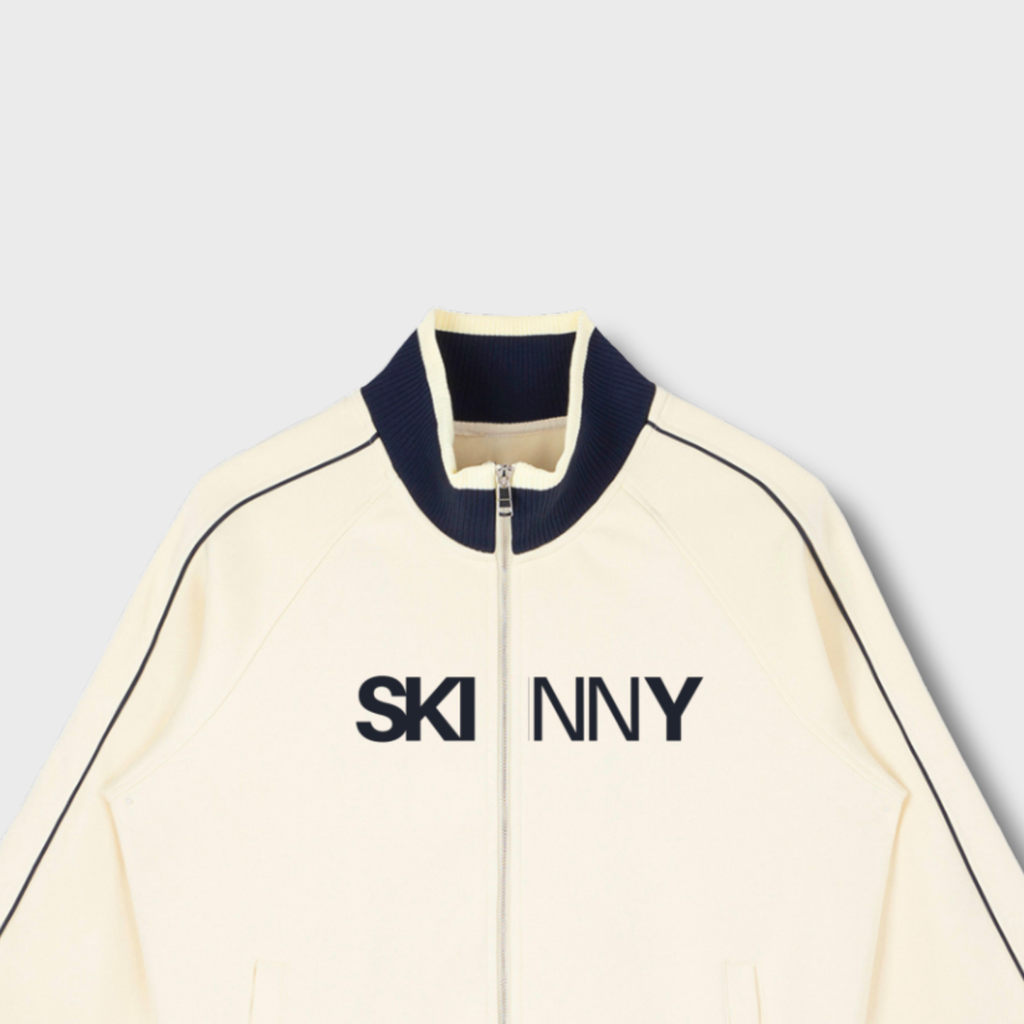 Raglan Sleeve Zip Track Jacket