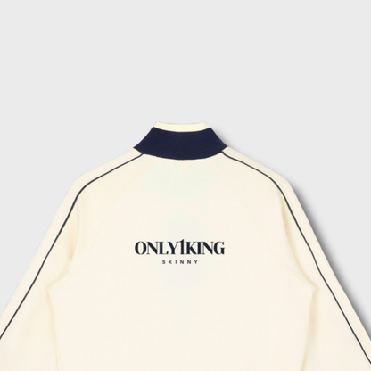 Raglan Sleeve Zip Track Jacket