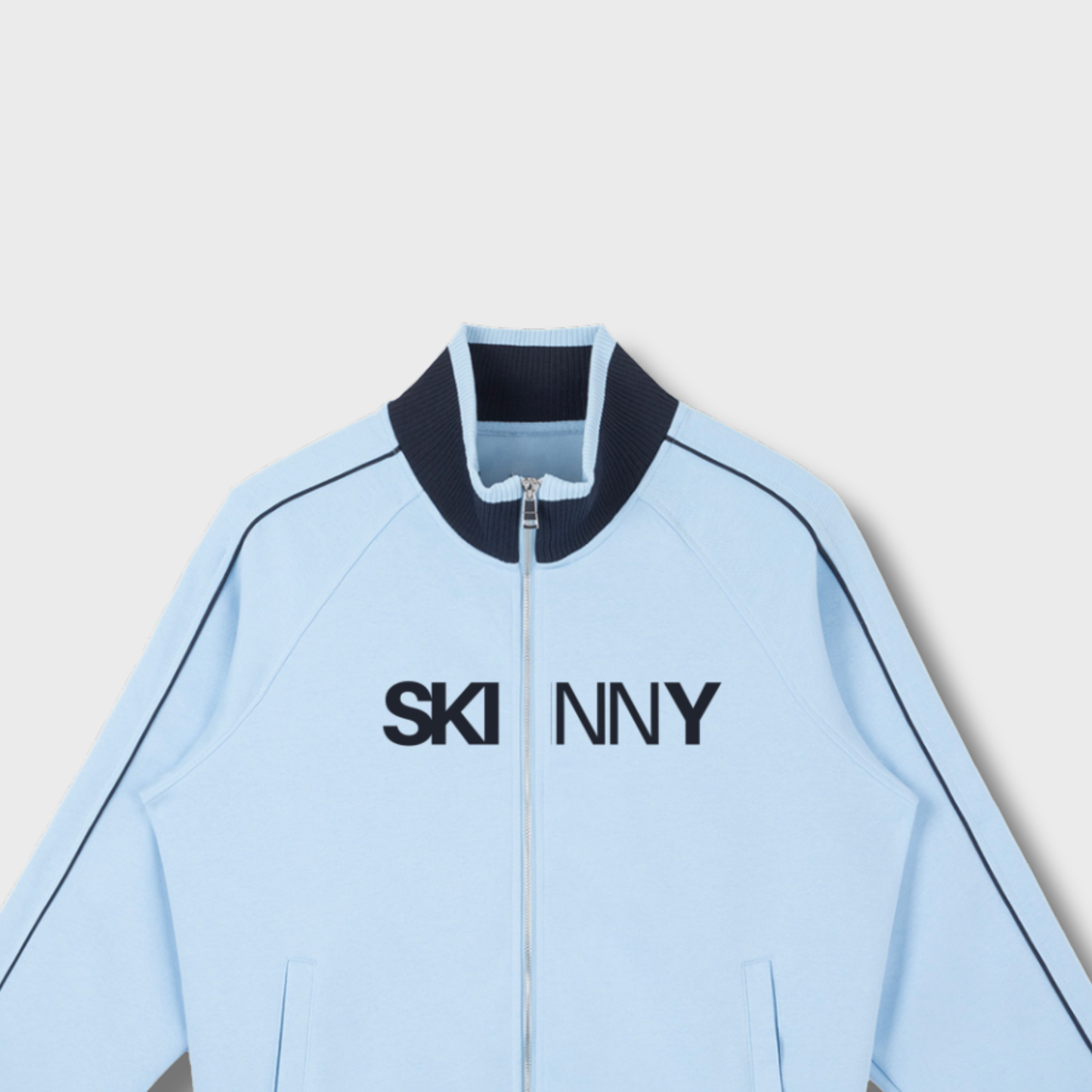 Raglan Sleeve Zip Track Jacket