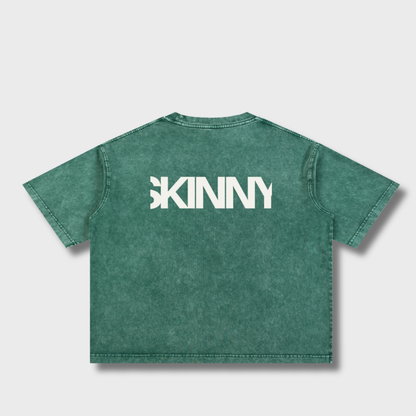 Mineral Wash Boxy Cotton T-Shirt