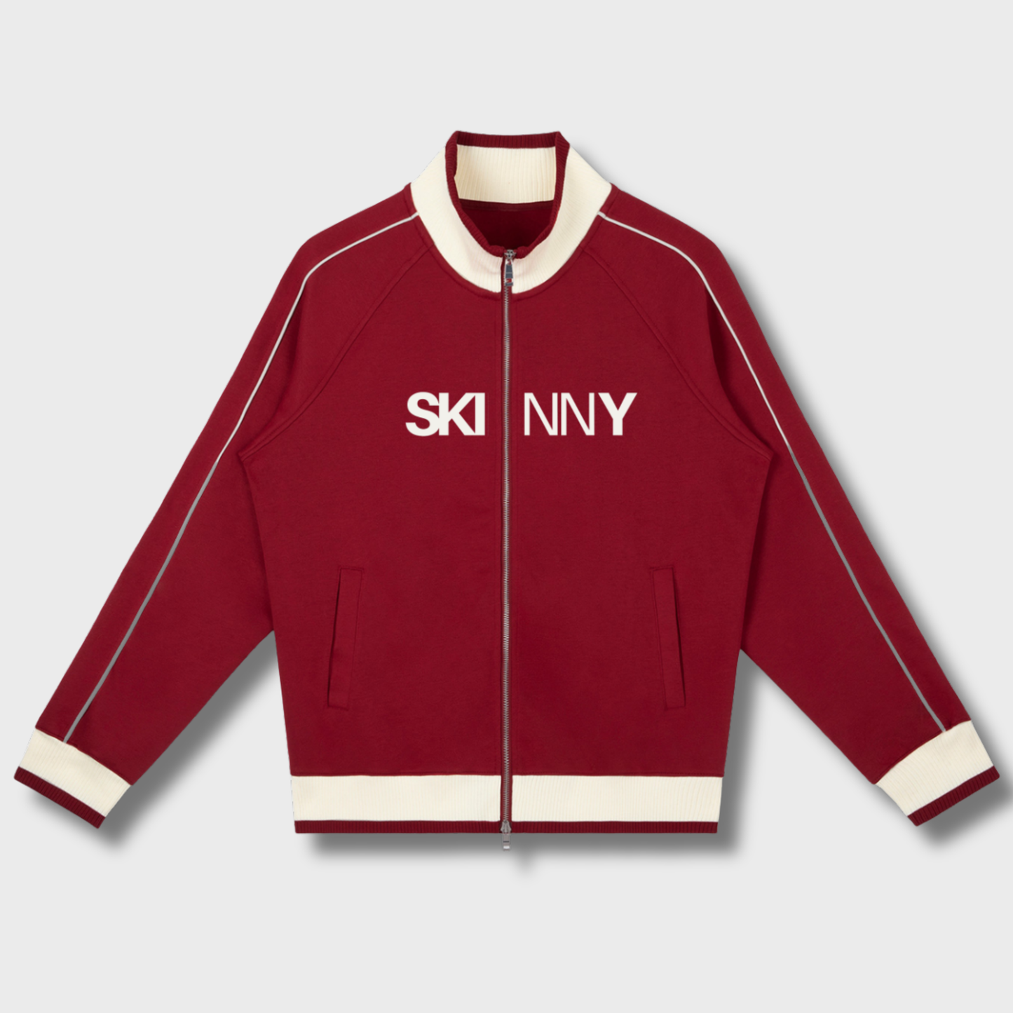 Raglan Sleeve Zip Track Jacket
