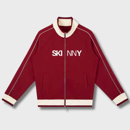 Raglan Sleeve Zip Track Jacket
