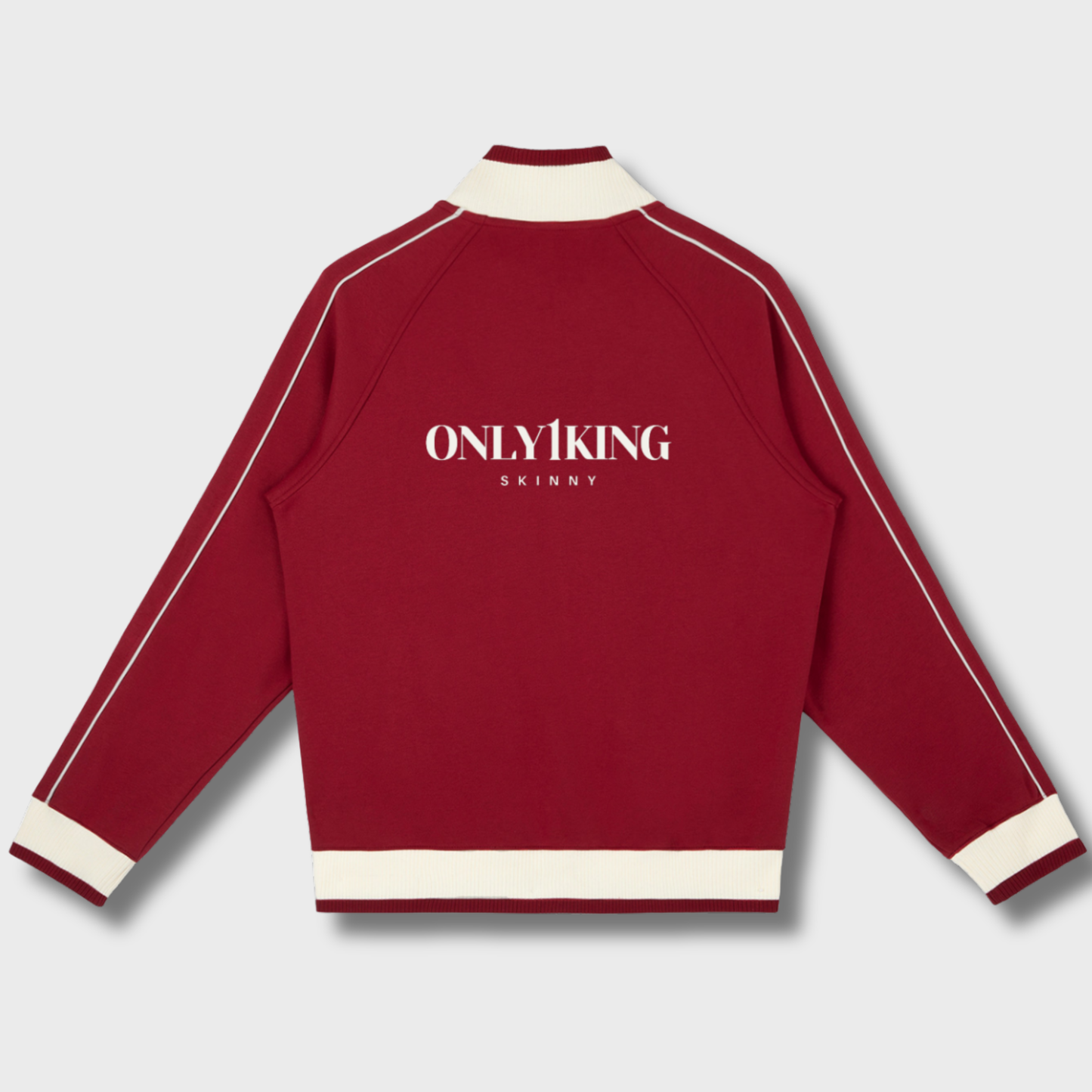 Raglan Sleeve Zip Track Jacket