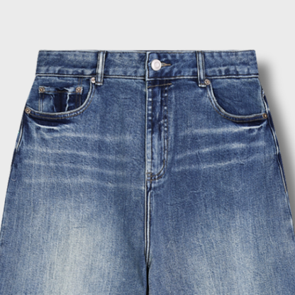 Sun Fade Heavyweight Denim Jeans