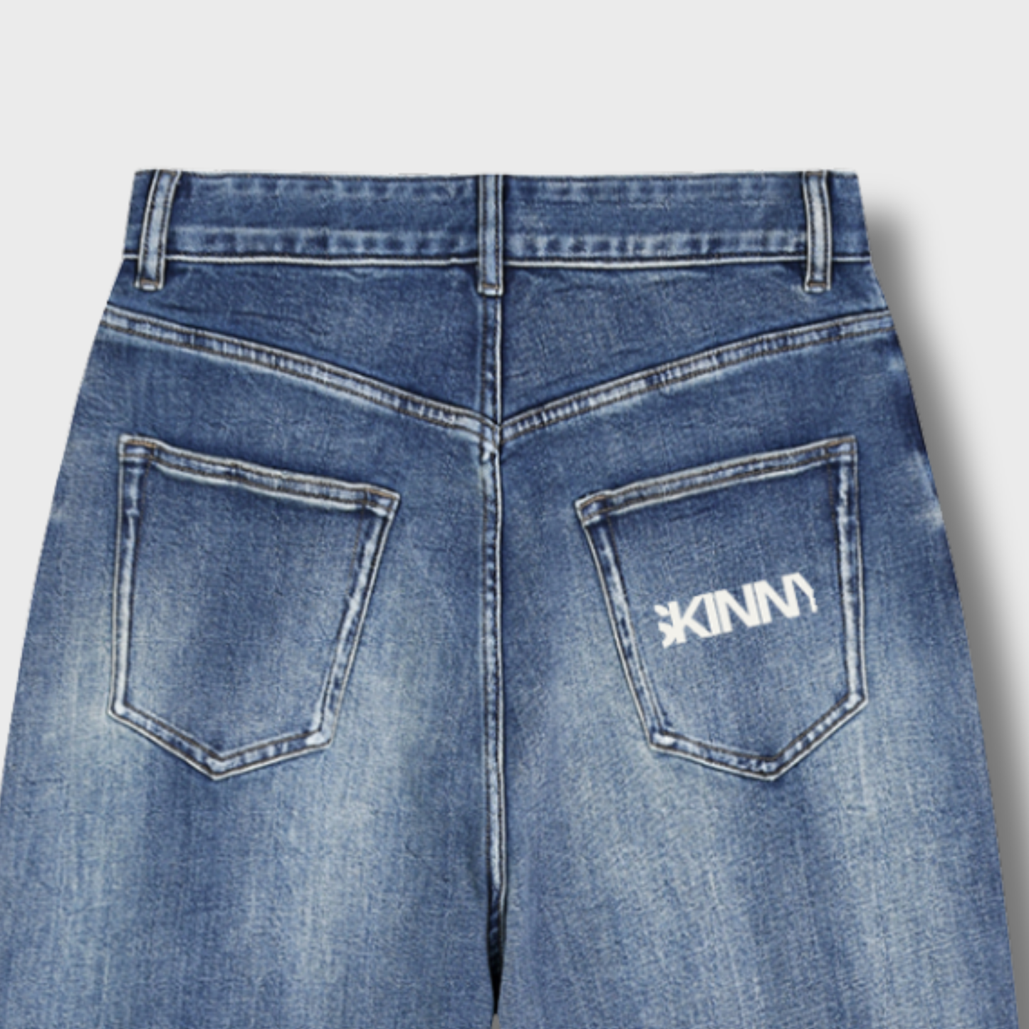 Sun Fade Heavyweight Denim Jeans