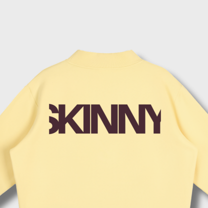 Essential Fleece Mock-Neck Crew Sweatshirt