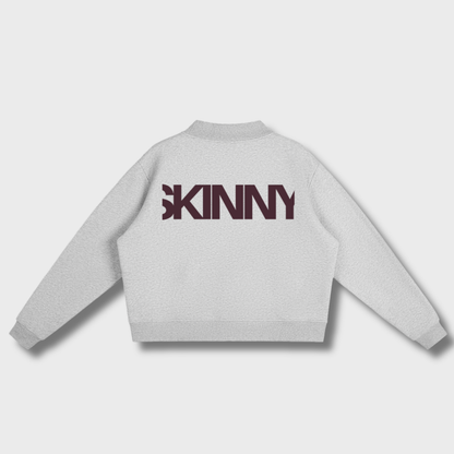 Essential Fleece Mock-Neck Crew Sweatshirt