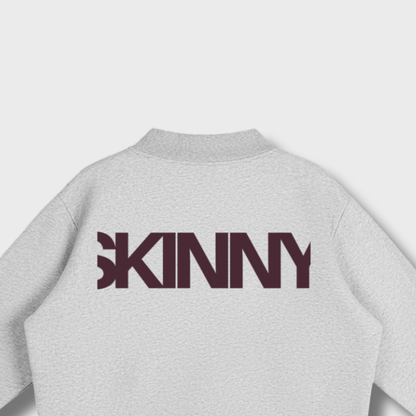 Essential Fleece Mock-Neck Crew Sweatshirt