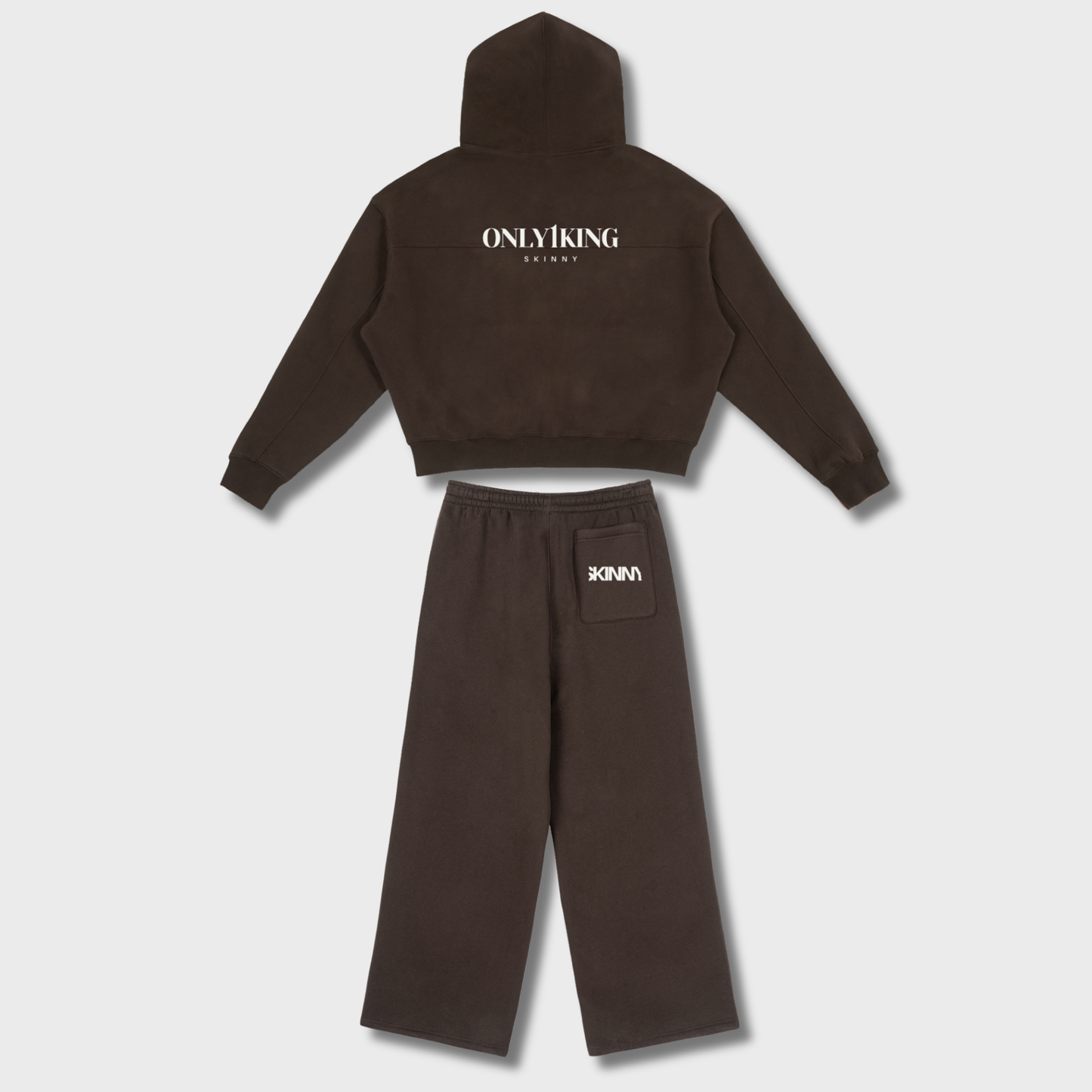 Fleece Zip-Up Boxy Hoodie