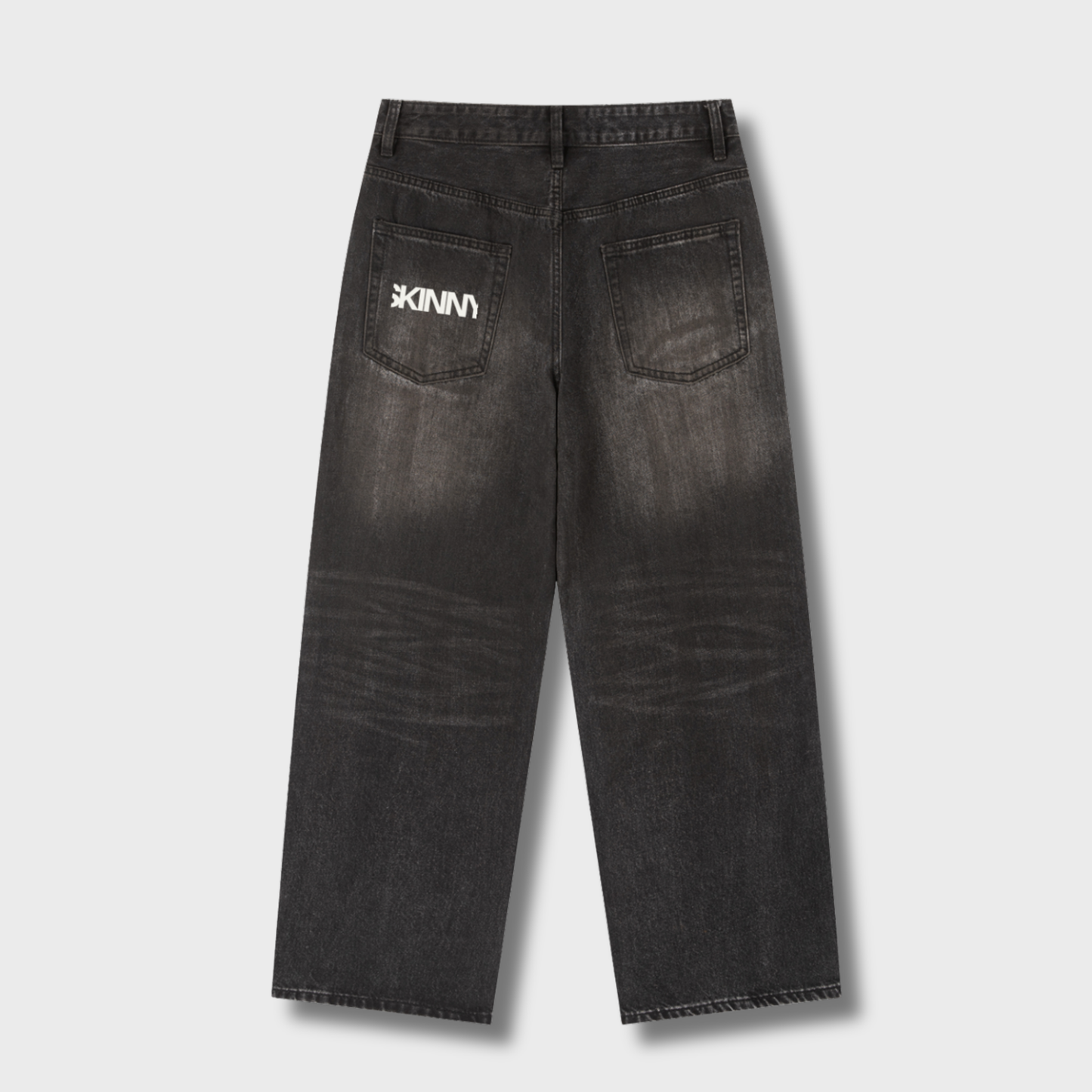 Vintage Wash Heavyweight Denim Jeans