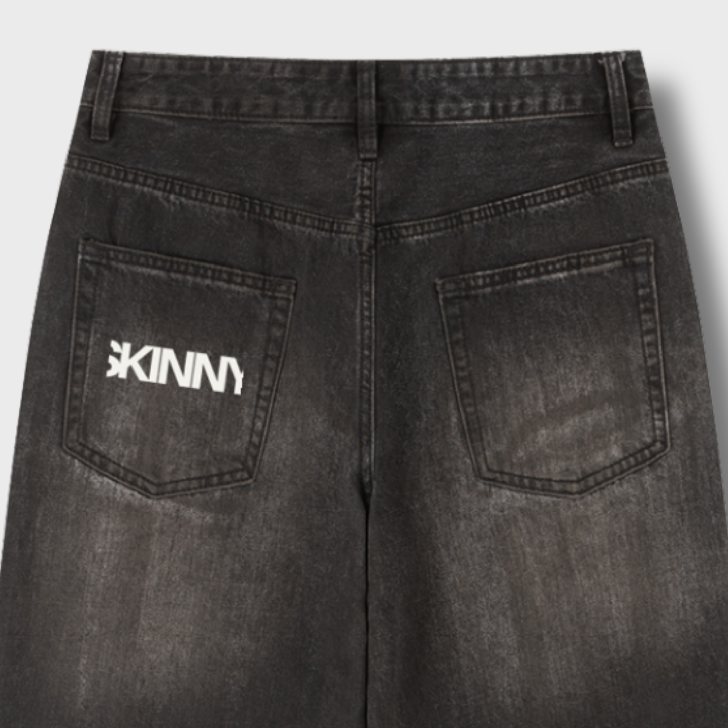 Vintage Wash Heavyweight Denim Jeans