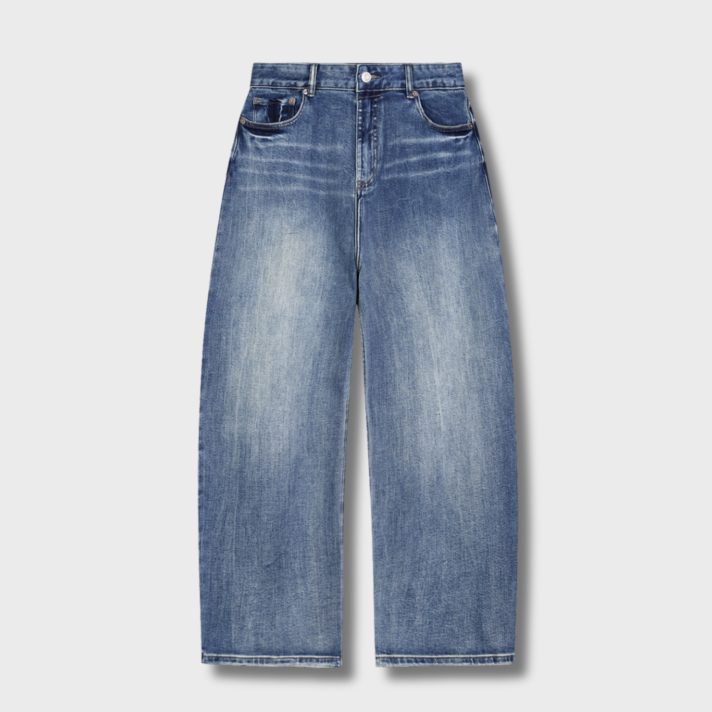 Sun Fade Heavyweight Denim Jeans
