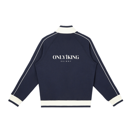 Raglan Sleeve Zip Track Jacket
