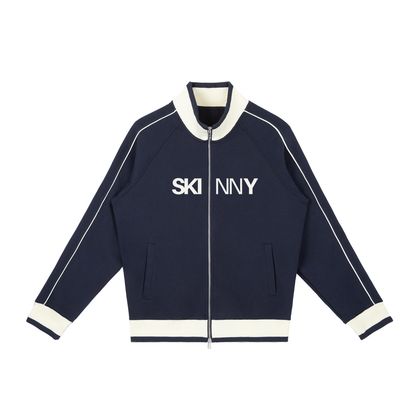 Raglan Sleeve Zip Track Jacket